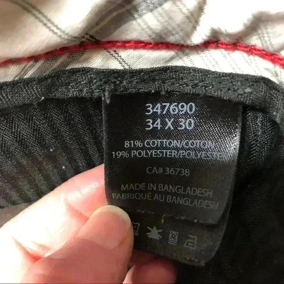 Kenneth Cole Reaction Dress Pants Brown Size 34 - Picture 8 of 16